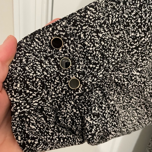 New With Tags Loft Dress XL Black and White - Picture 5 of 6